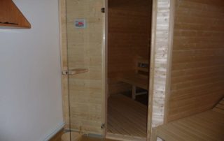 13. Sauna v centrální budově